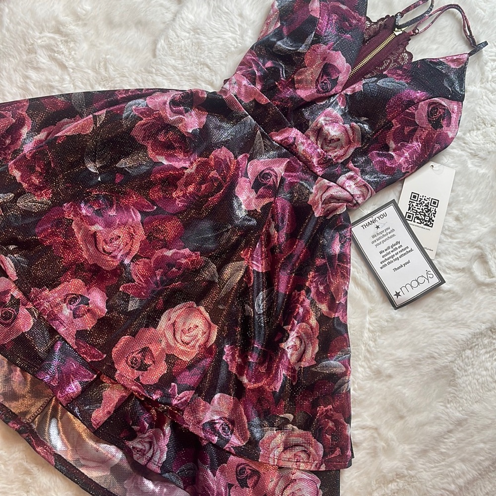 NWT Macys floral dress - SIZE: XS
